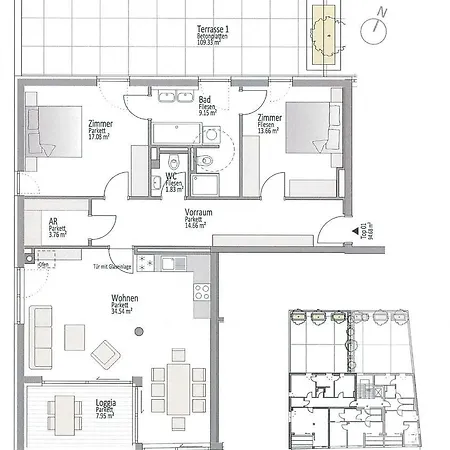 Narzisse - Kurpark Apartmán